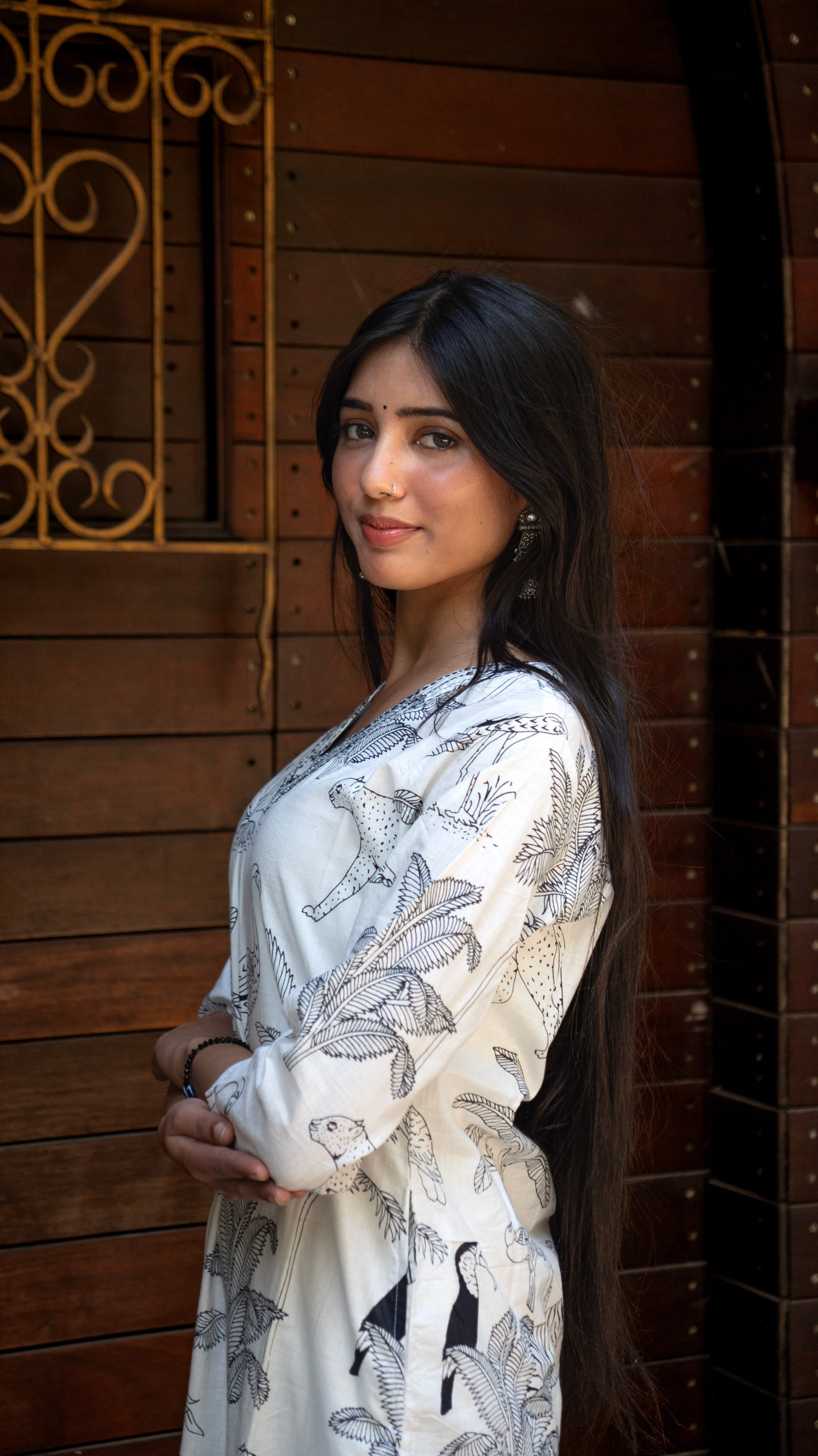 Aabroo Aangan Block Kurta