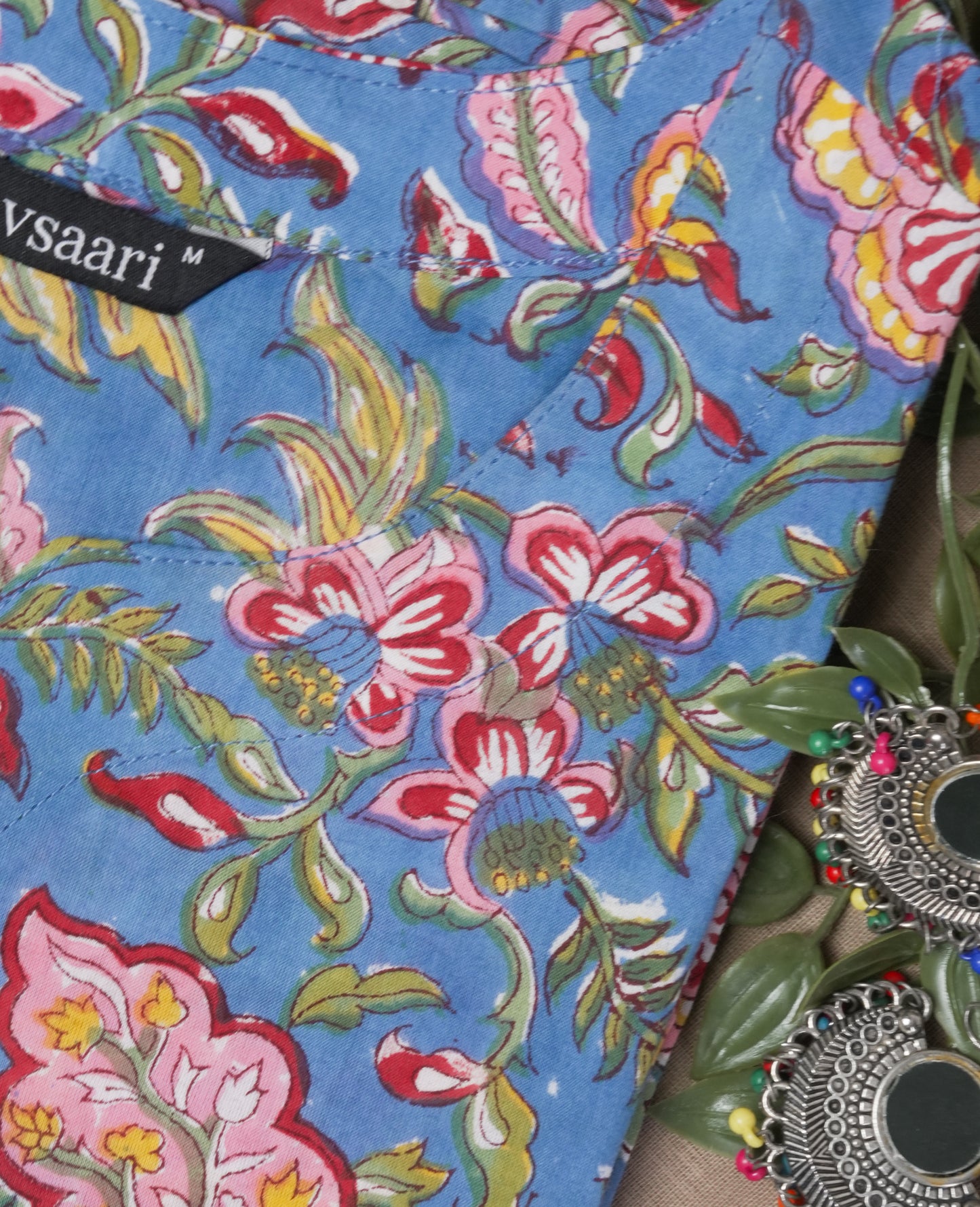 Bagh-E-Zam Handblock Kurta
