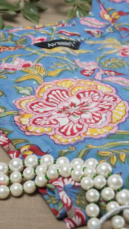 Bagh-E-Zam Handblock Kurta
